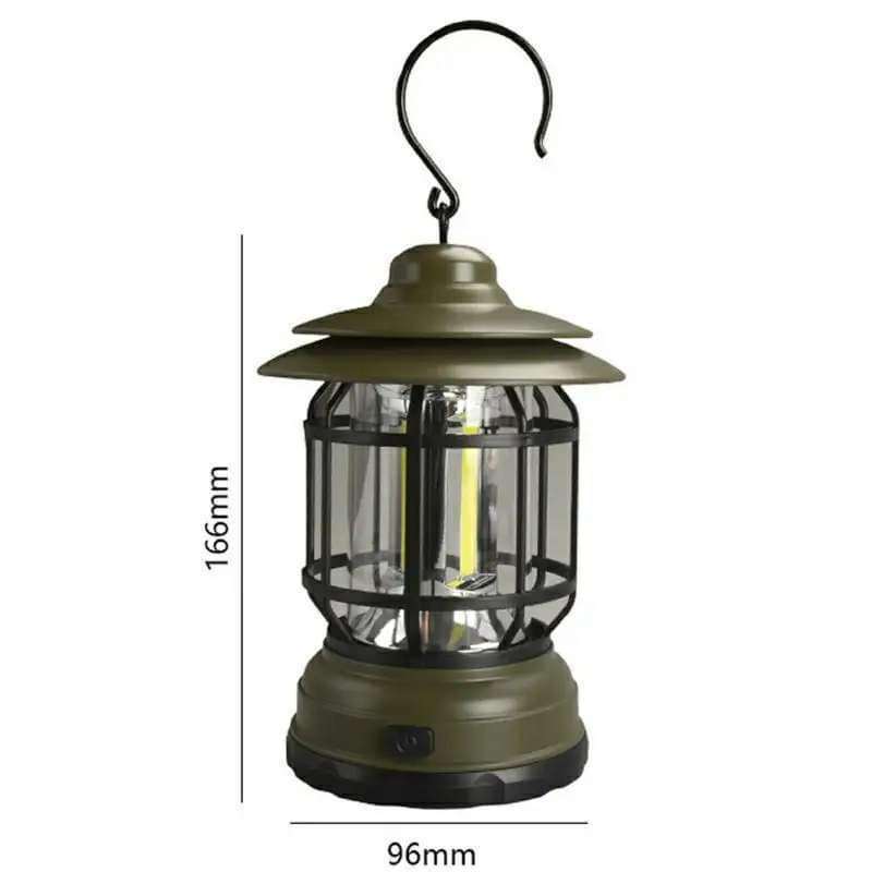 Reachargeable Retro Camping Lamp আধুনিক হারিকেন