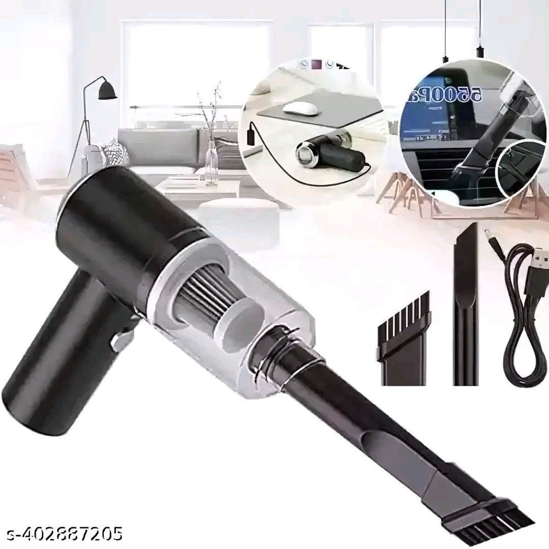 2 in 1 Portable & Rechargeable Vacuum Cleaner