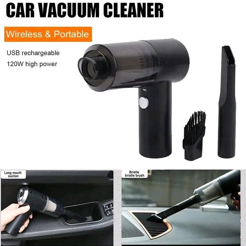 2 in 1 Portable & Rechargeable Vacuum Cleaner